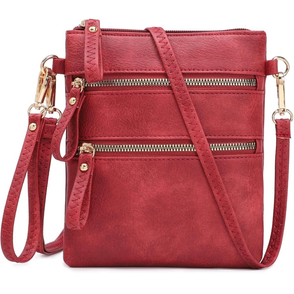 AMELIE GALANTI Small Crossbody Handbag Purse with Adjustable Shoulder Strap. NEW